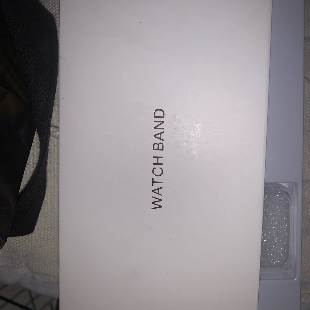 24mm watchband; stainless-steel